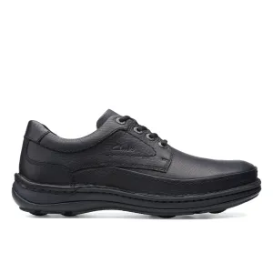 Clarks Nature Three Black Leather