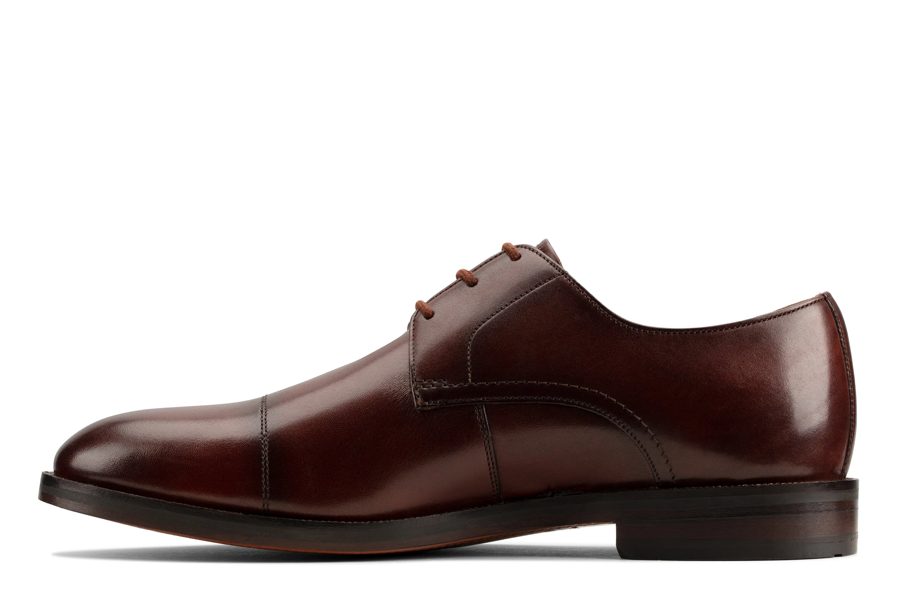 Clarks Oliver Cap British Tan Leather