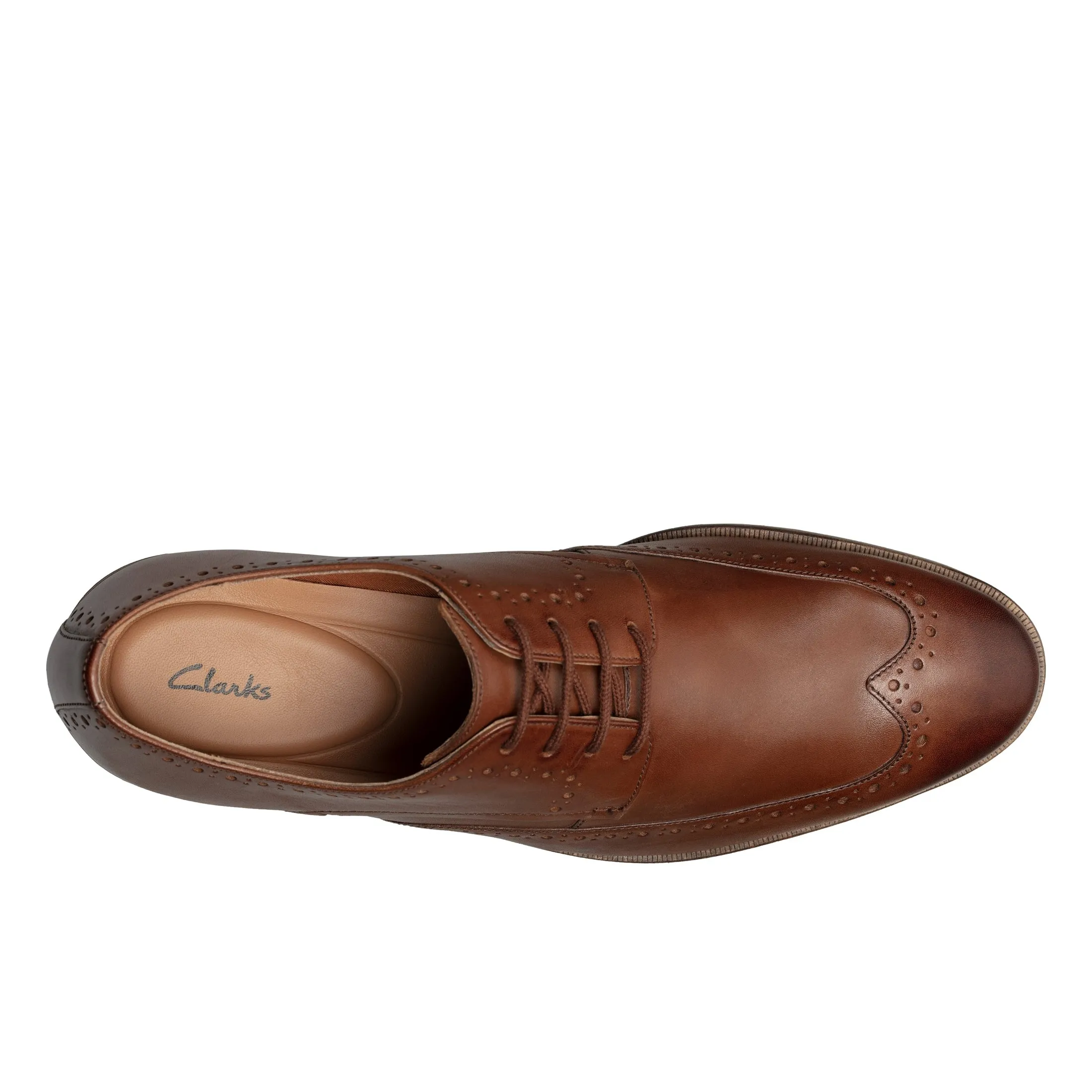 Clarks Stanford Limit Tan Leather