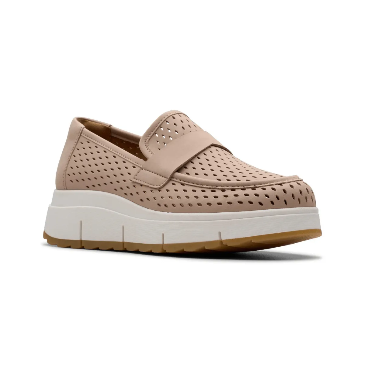 Clarks Women's Loriini Edge Sand Nubuck