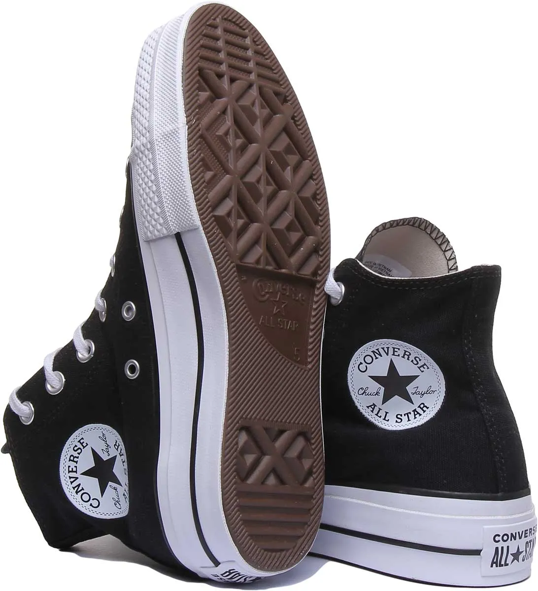 Converse 560845C In Black White For Women
