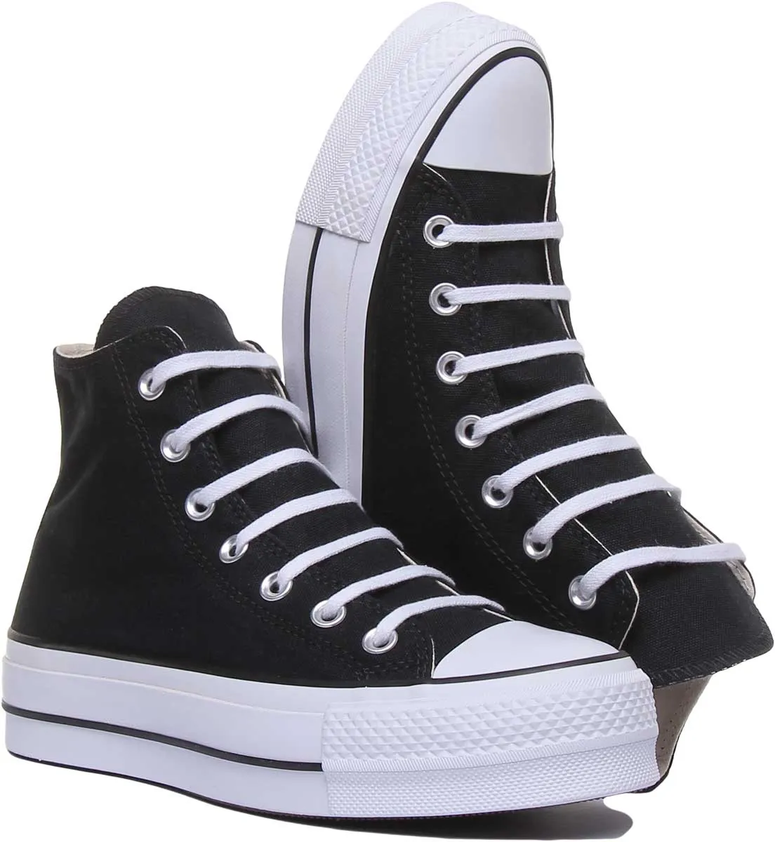 Converse 560845C In Black White For Women