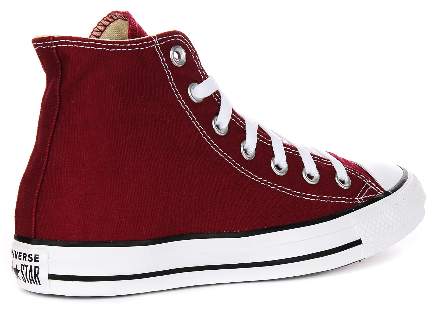 Converse All Star Chuck Taylor M9613C In Maroon Hi Tops