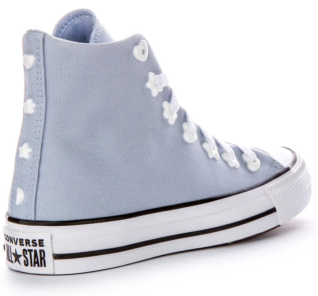 Converse All Star Cloudy Daze Star Eyelets Light Blue