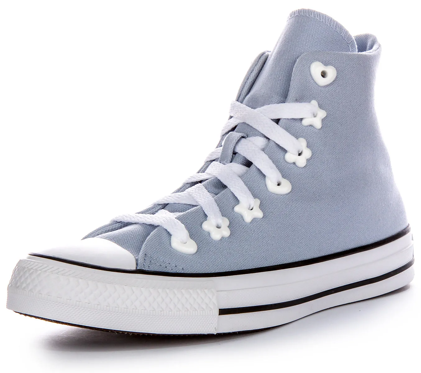 Converse All Star Cloudy Daze Star Eyelets Light Blue