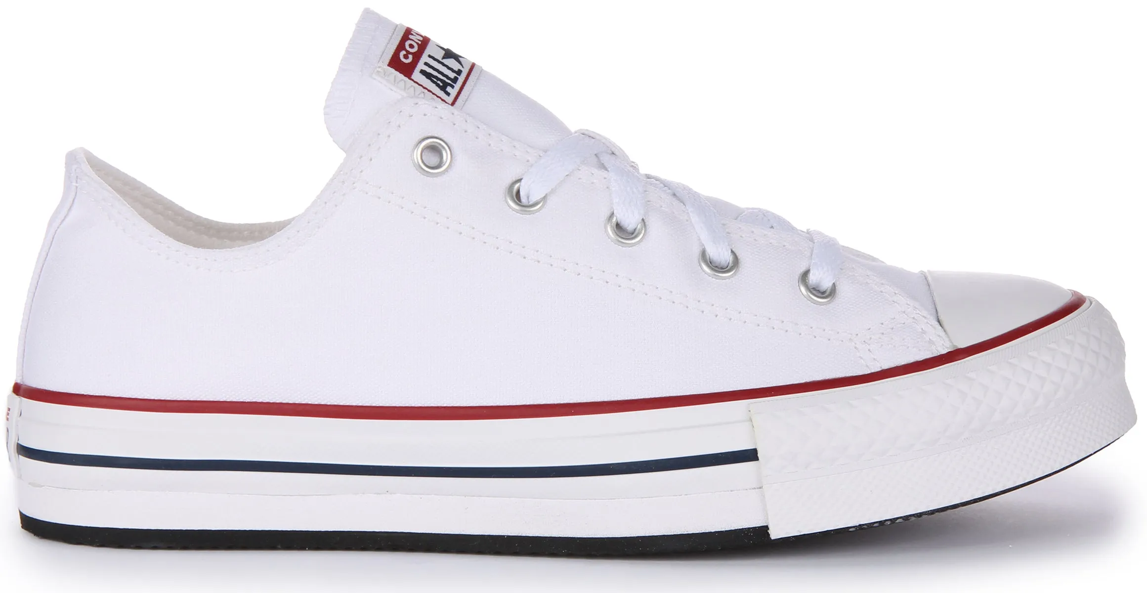 Converse All Star Life 272858C In White For Junior