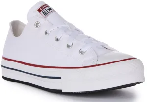 Converse All Star Life 272858C In White For Junior