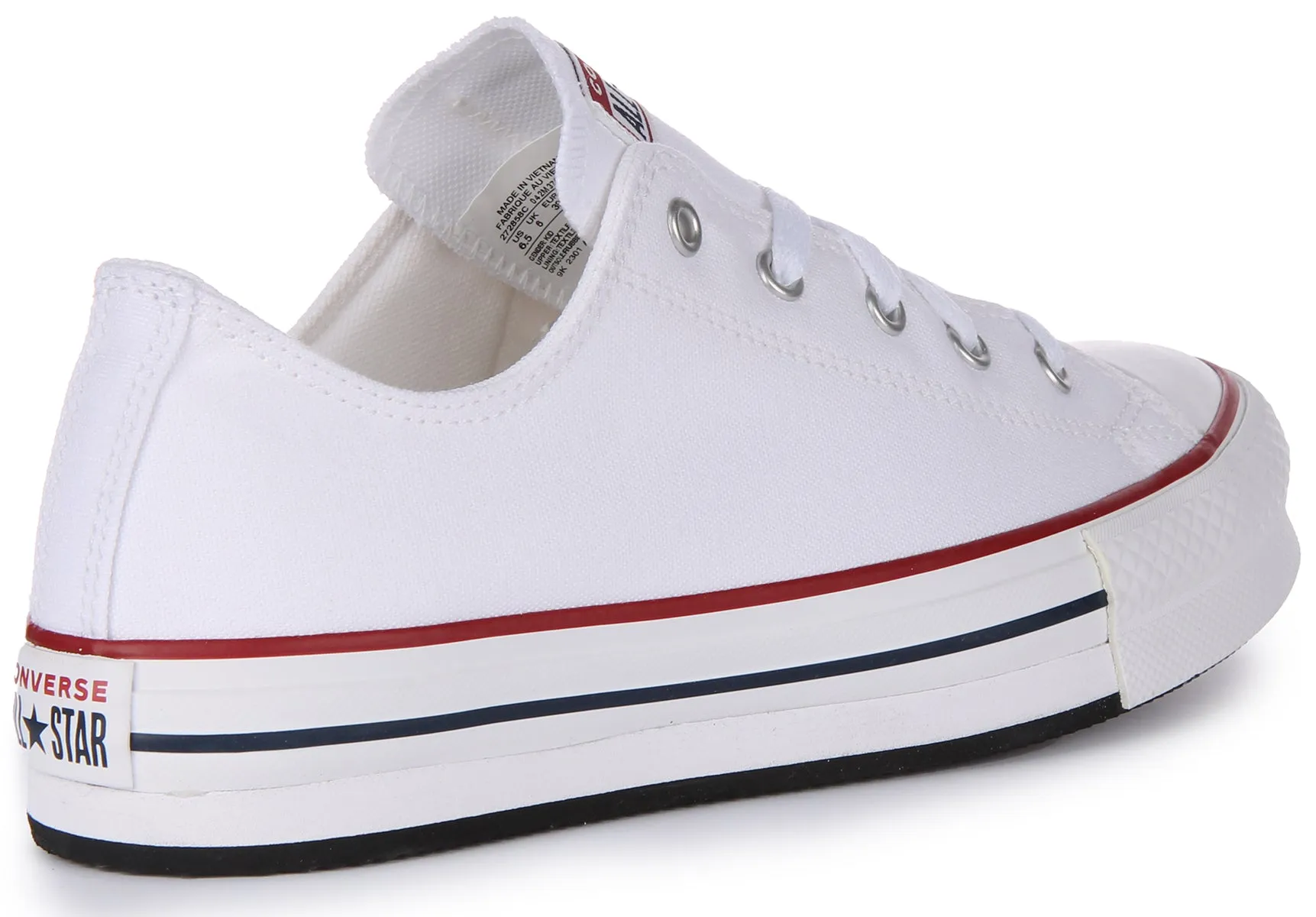 Converse All Star Life 272858C In White For Junior