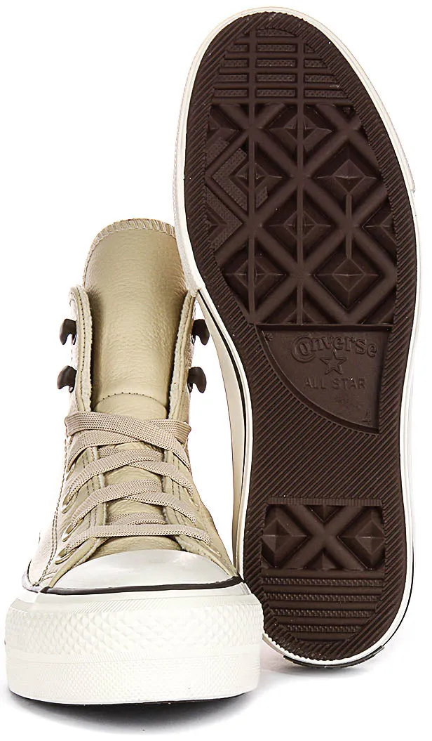 Converse All Star Lift A11158C In Cream For Women