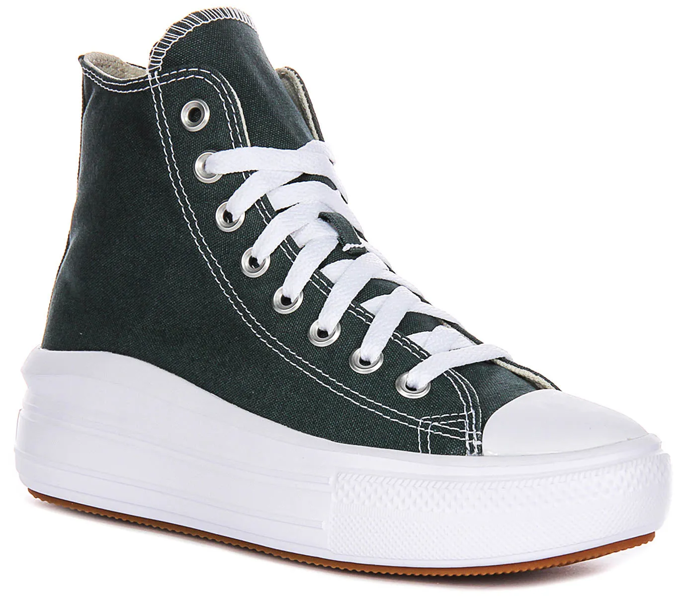 Converse All Star Move A10664C In Dusky Green For Women