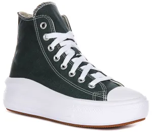Converse All Star Move A10664C In Dusky Green For Women