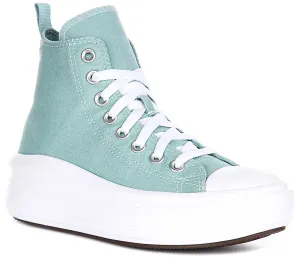 Converse All Star Move A10703C In Mint For Junior Platform