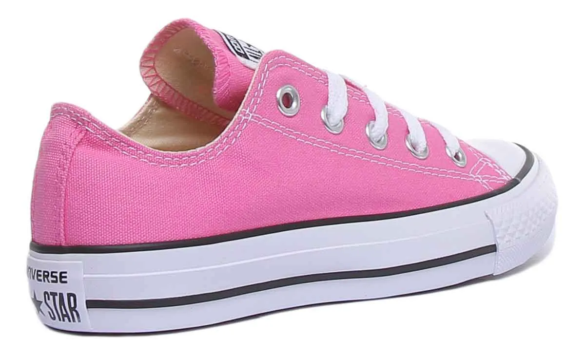 Converse All Star Ox In Pink For Women