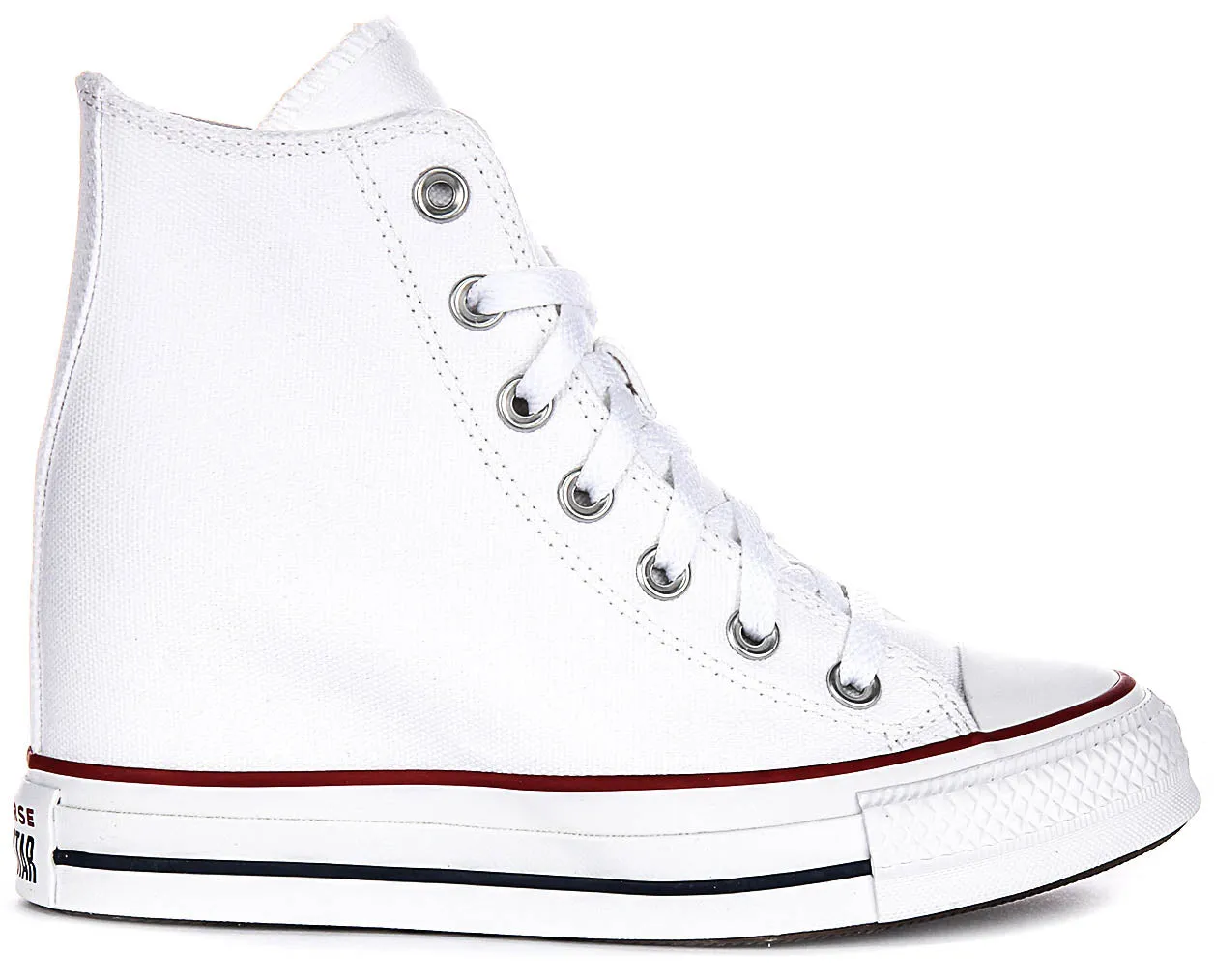 Converse All Star Wedge A11908C In White For Women