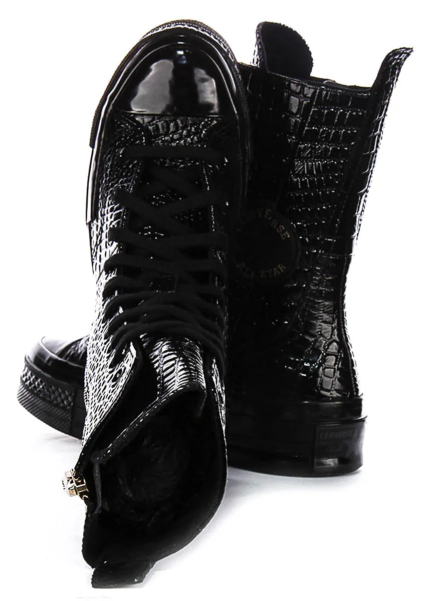 Converse Chuck 70 Plus XH A09381C In Black Croc