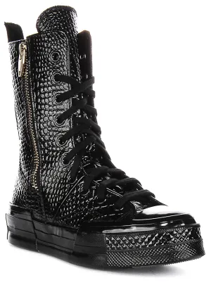 Converse Chuck 70 Plus XH A09381C In Black Croc