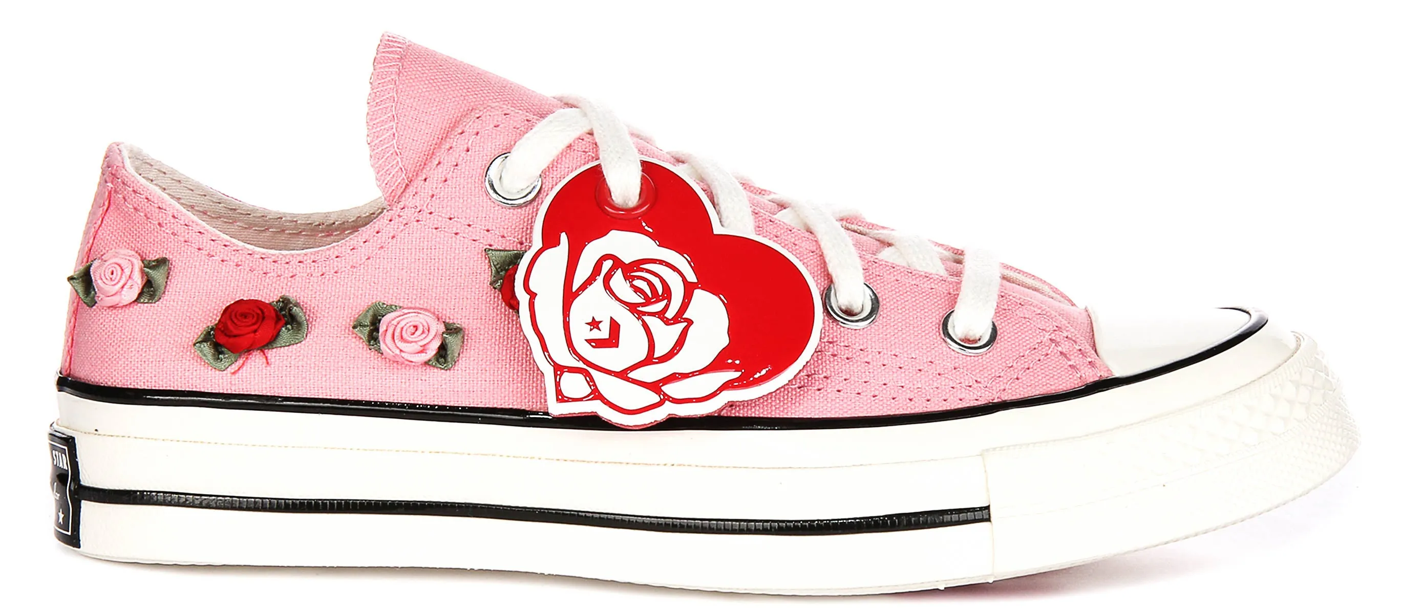 Converse Chuck 70 Valentine'S Day Roses A13649C In Pink White