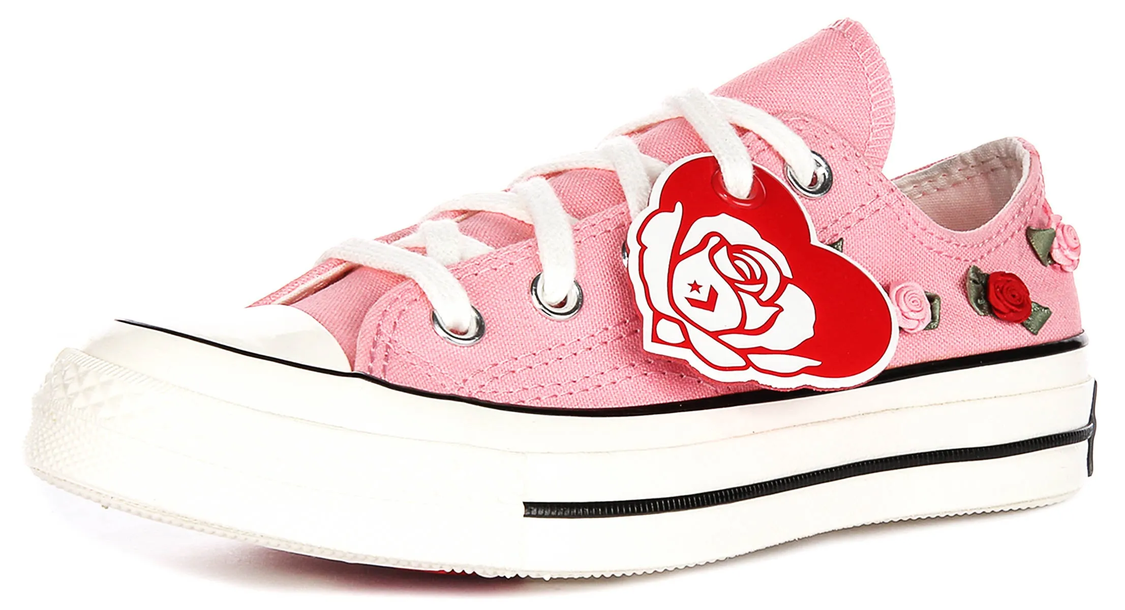 Converse Chuck 70 Valentine'S Day Roses A13649C In Pink White