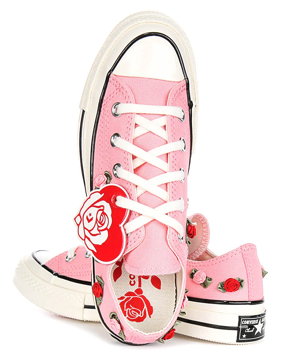 Converse Chuck 70 Valentine'S Day Roses A13649C In Pink White