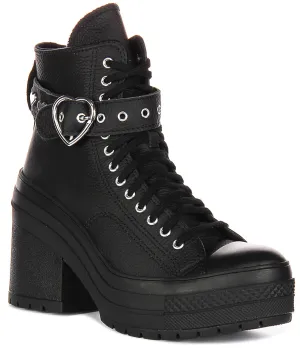Converse Chuck 70s A10634C In Black De Lux Heel