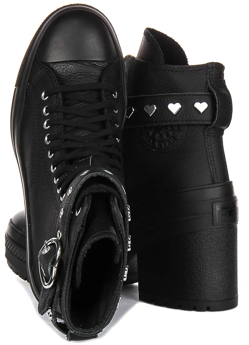 Converse Chuck 70s A10634C In Black De Lux Heel