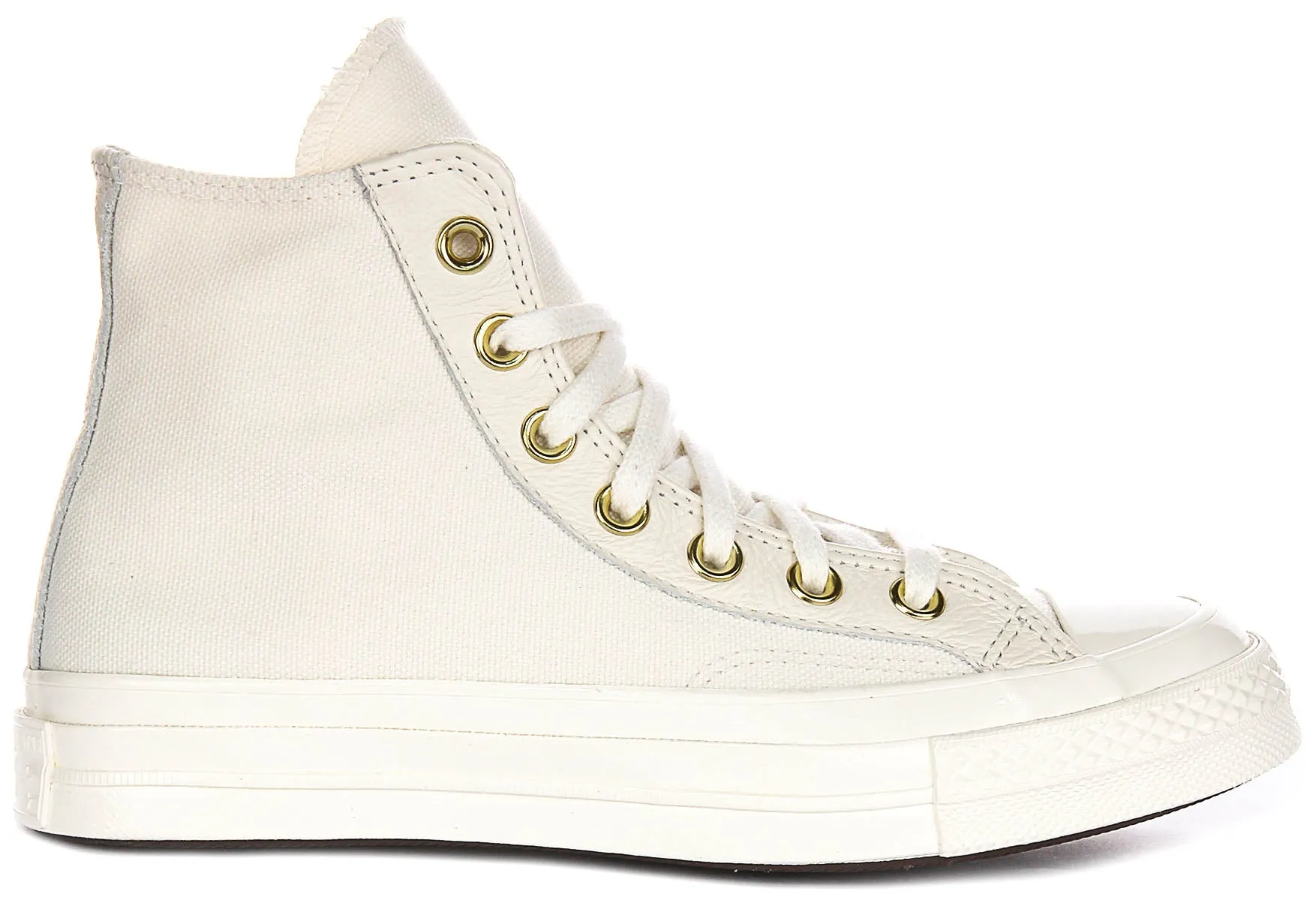 Converse Chuck 70s A12555C In White Gold Logo