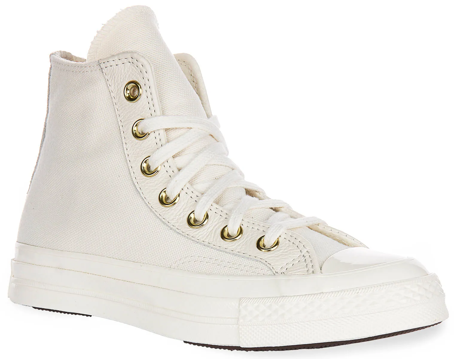 Converse Chuck 70s A12555C In White Gold Logo