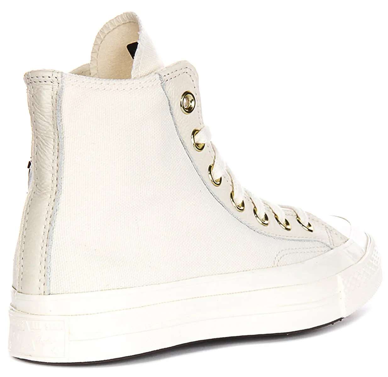 Converse Chuck 70s A12555C In White Gold Logo