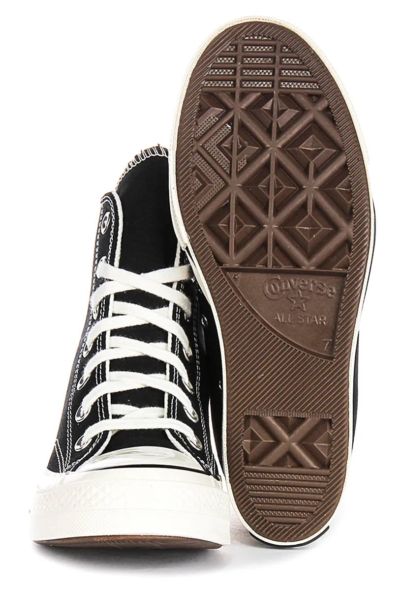 Converse Chuck 70s A12563C Wedge In Black White Platforms