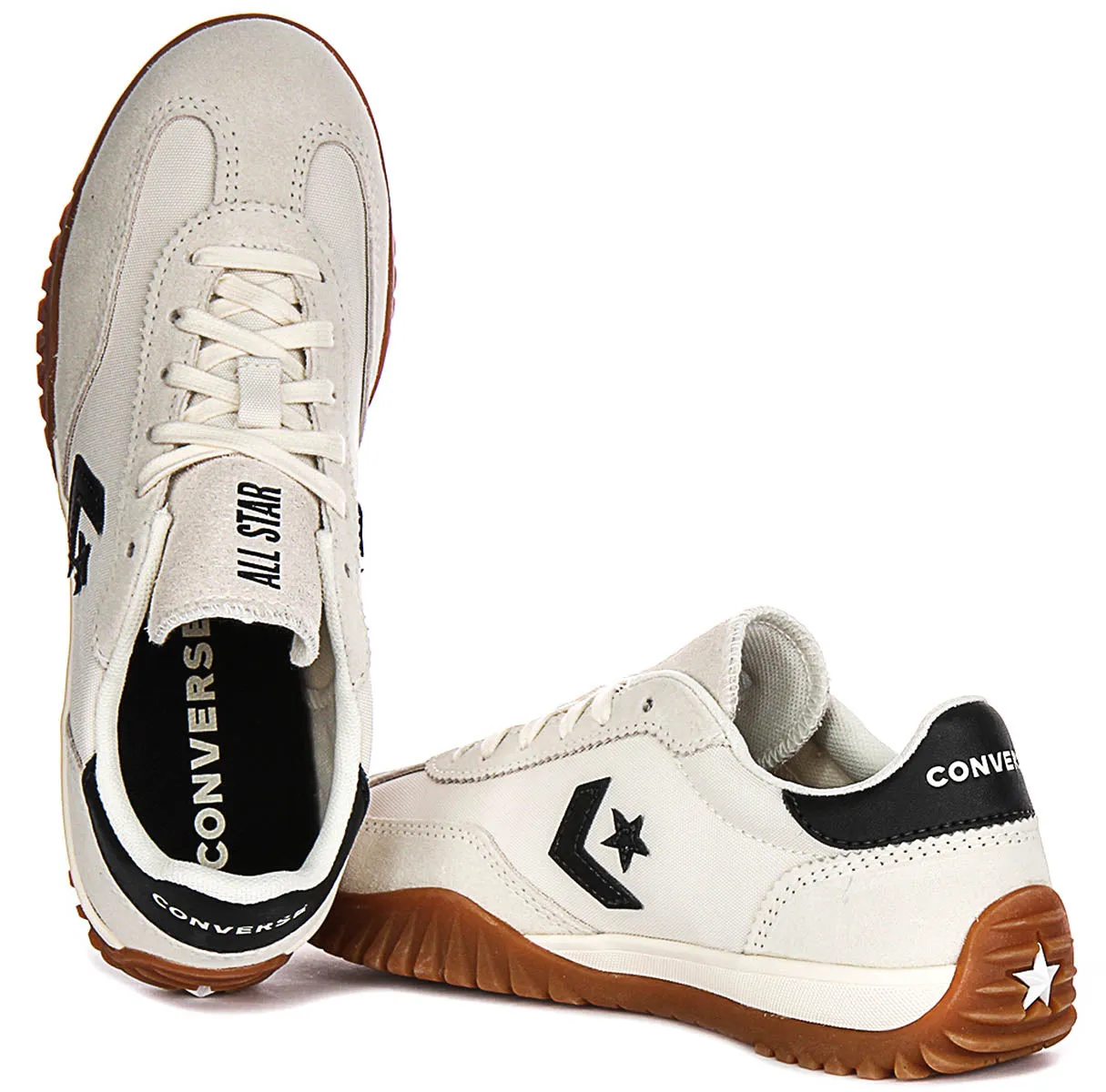 Converse Run Star Trainers A08262C In White Black