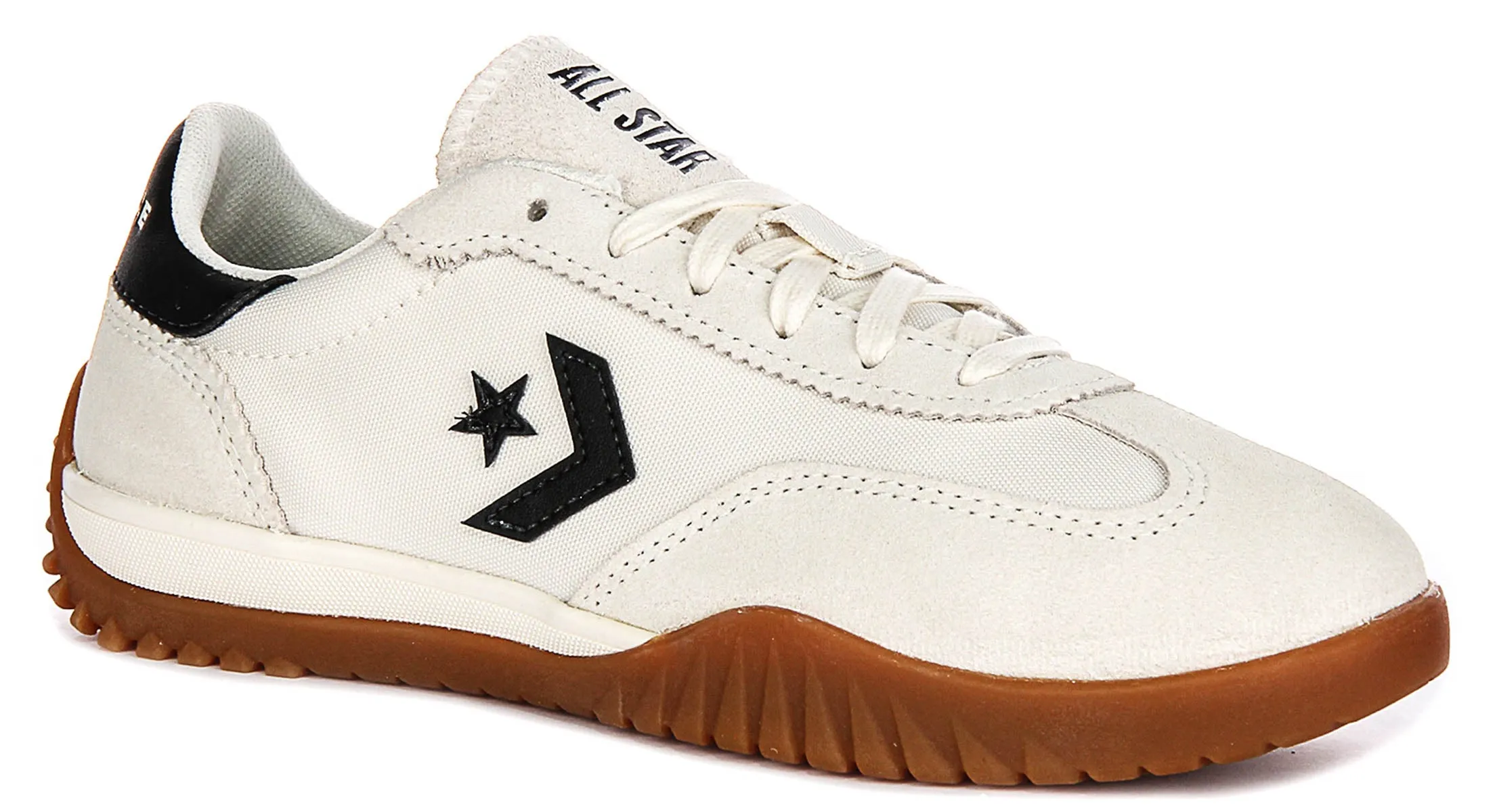Converse Run Star Trainers A08262C In White Black