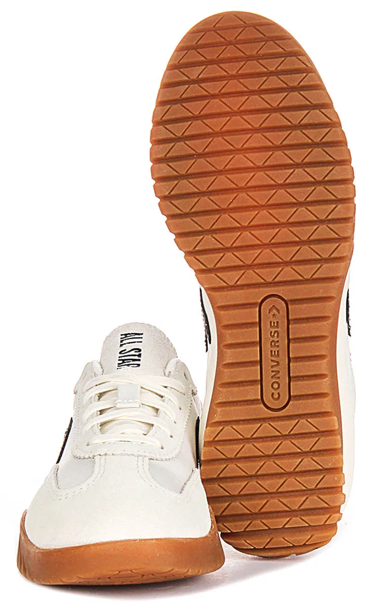 Converse Run Star Trainers A08262C In White Black