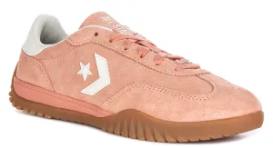 Converse Run Star Trainers A11506C In Pink White