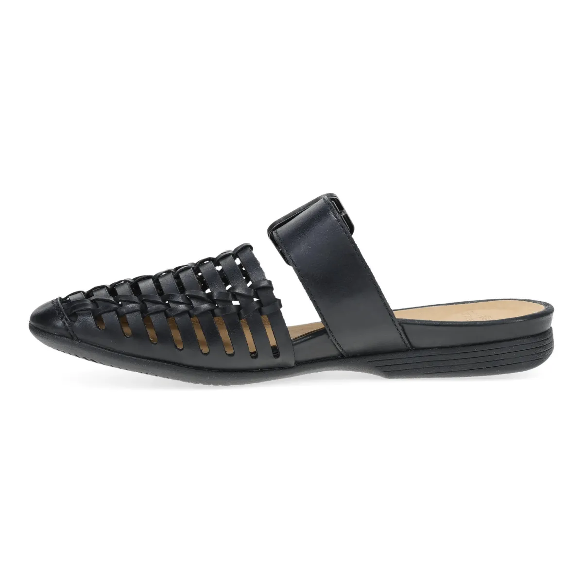 Dansko Women's Leilani Black Burnished Nappa Mule