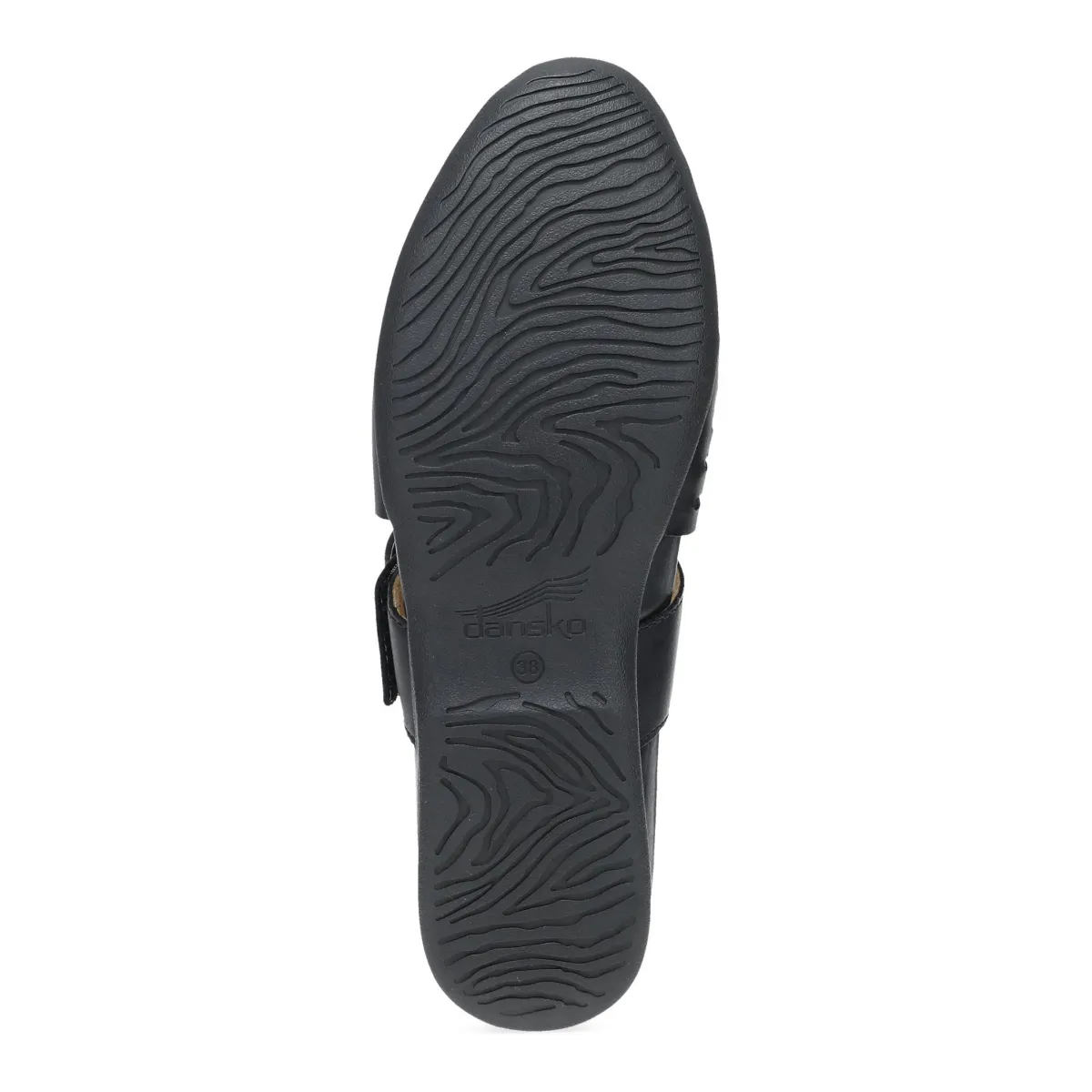 Dansko Women's Leilani Black Burnished Nappa Mule