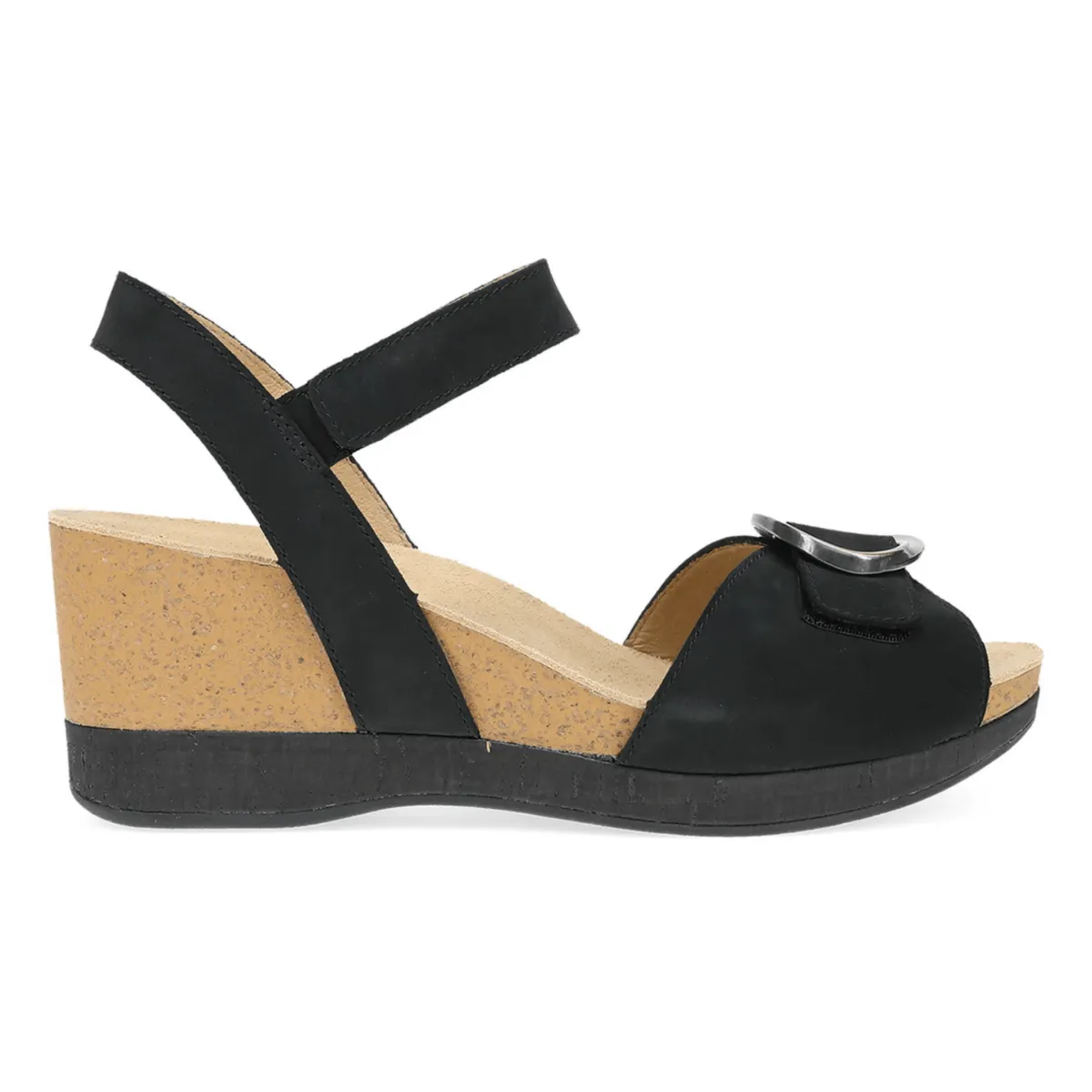 Dansko Women's Stella Black Milled Nubuck