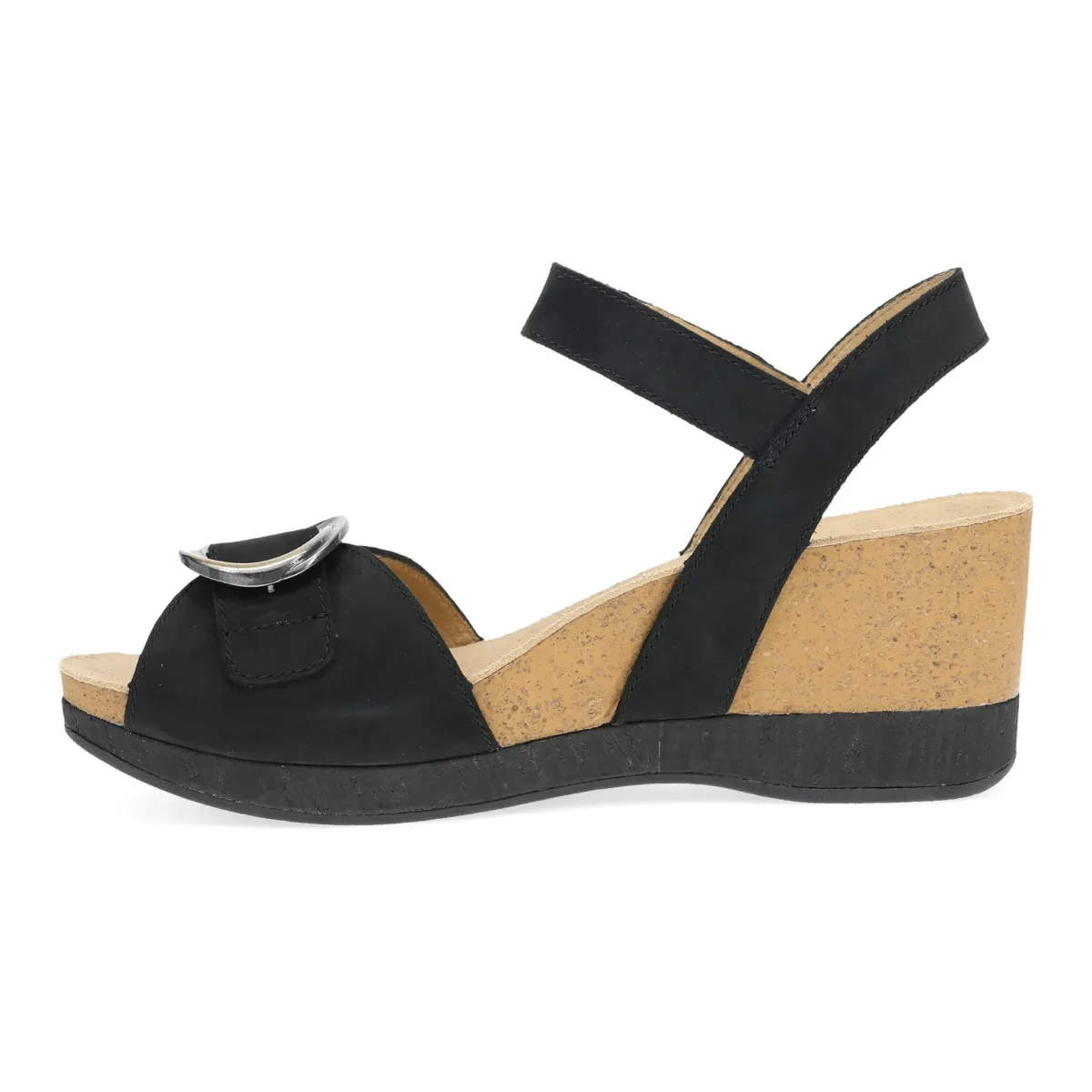 Dansko Women's Stella Black Milled Nubuck