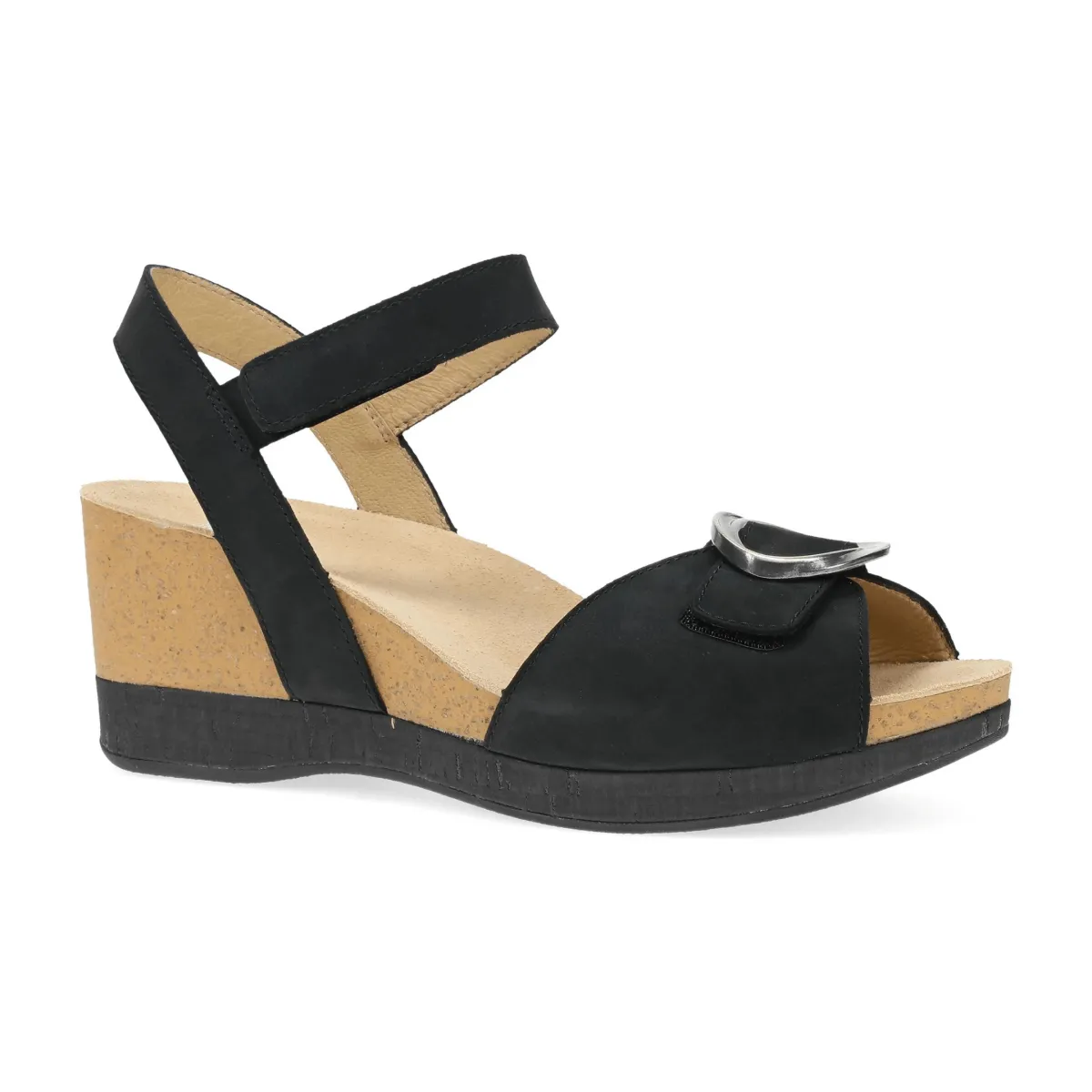Dansko Women's Stella Black Milled Nubuck