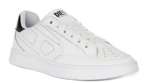Diesel Dakota Low In White Black For Men