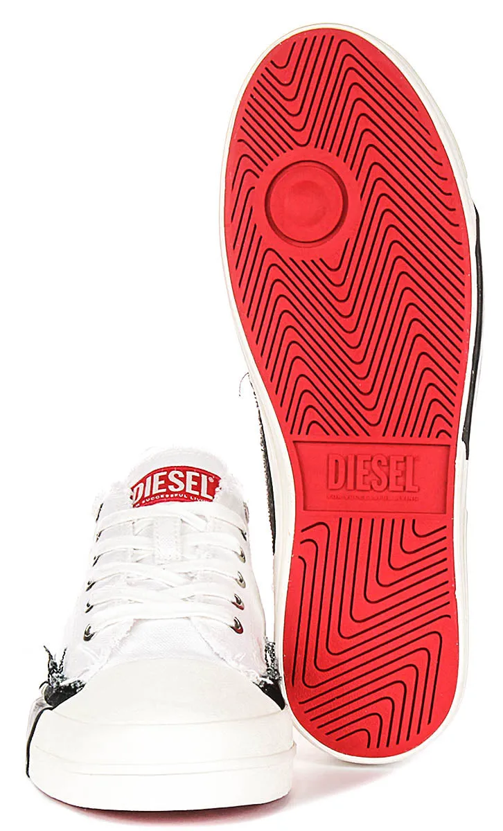 Diesel S D Verse Low In White Black For Men