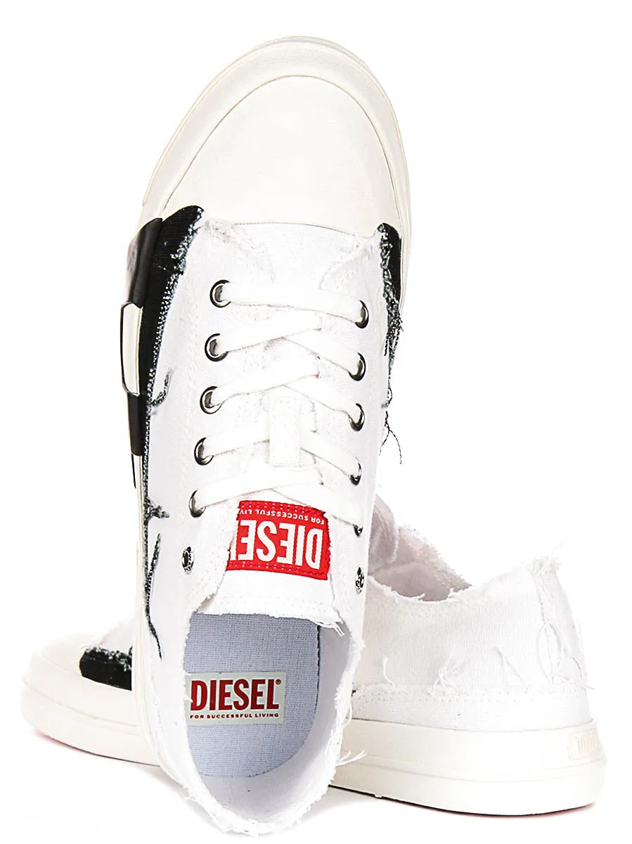 Diesel S D Verse Low In White Black For Men