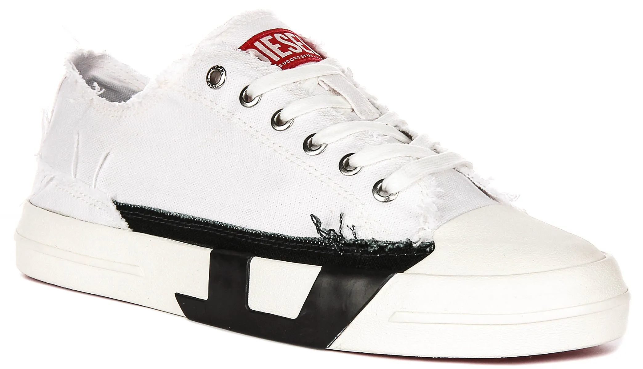 Diesel S D Verse Low In White Black For Men