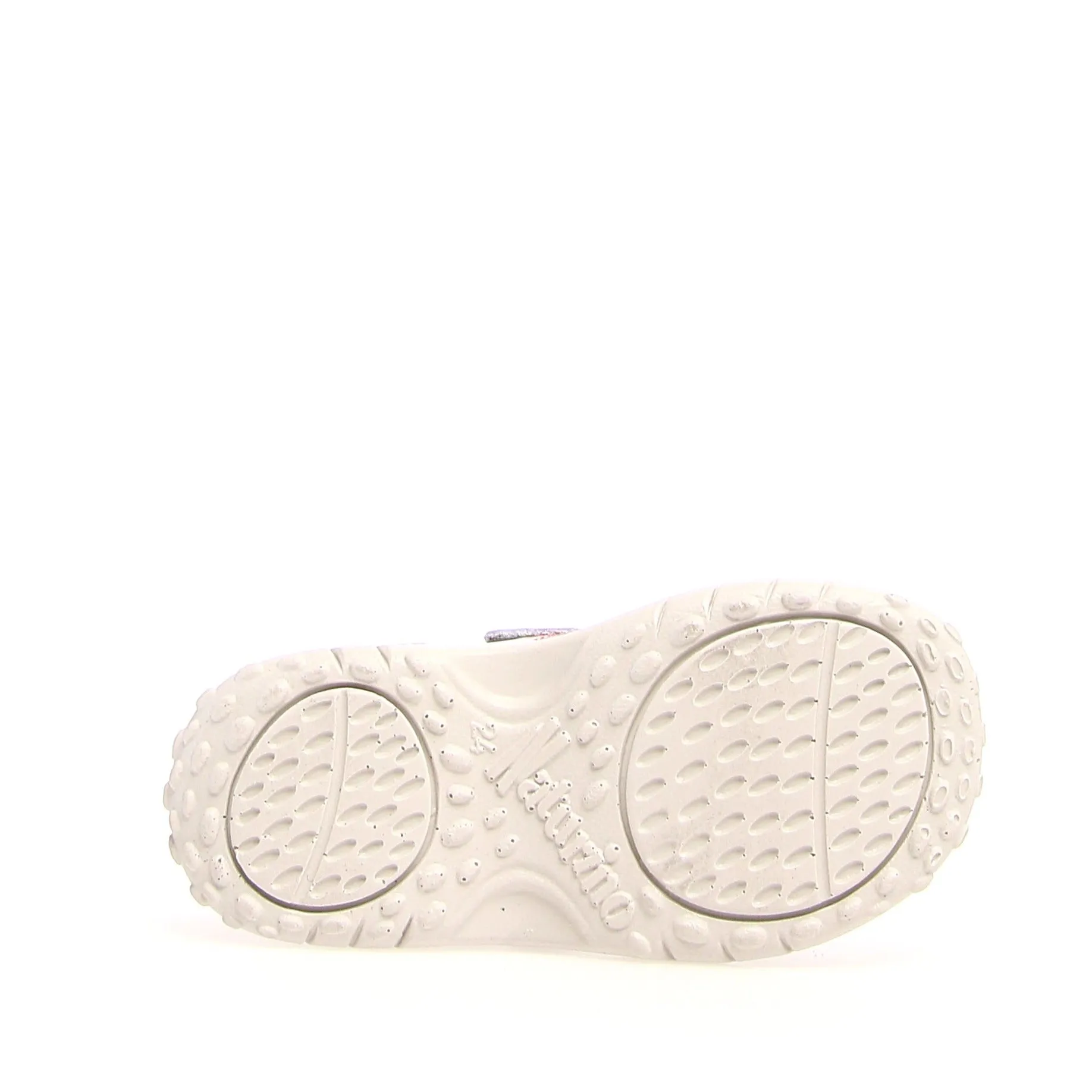 Dock - White with flowers Leather||Dock - Cuir blanc  fleurs