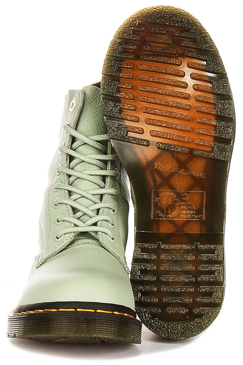 Dr Martens 1460 Pascal In Sage Green