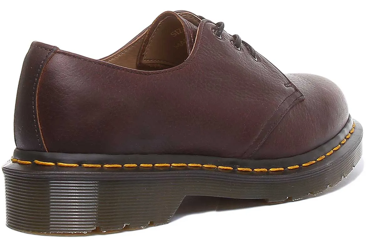 Dr Martens 1461 Abandon Made In England, In Dark Tan