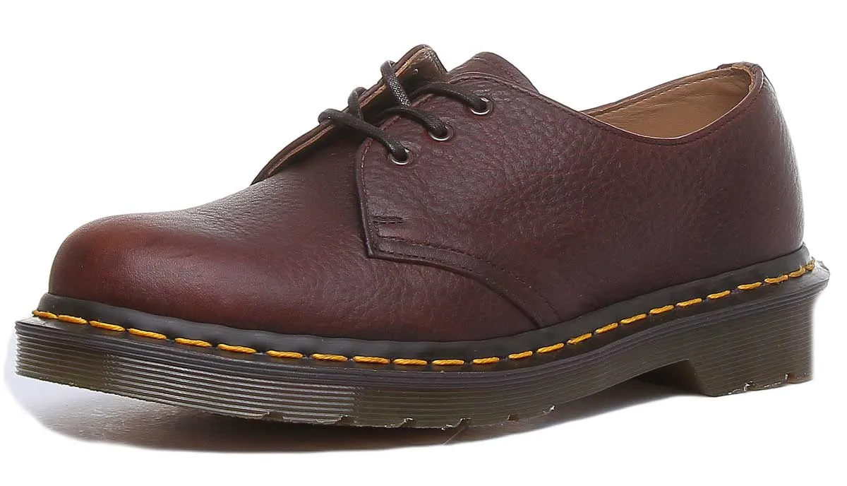 Dr Martens 1461 Abandon Made In England, In Dark Tan