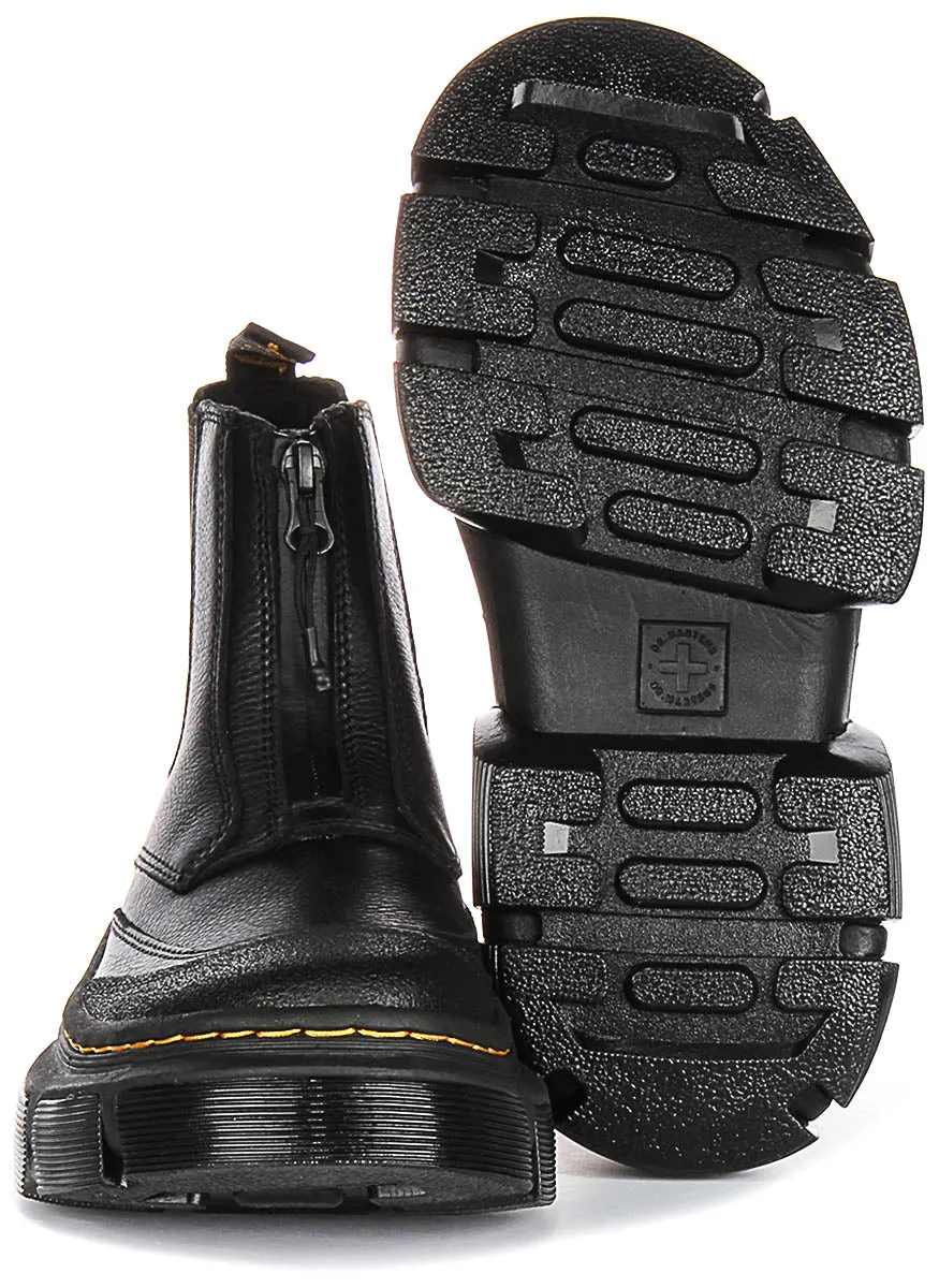 Dr Martens DMXL ZIP In Black Boots