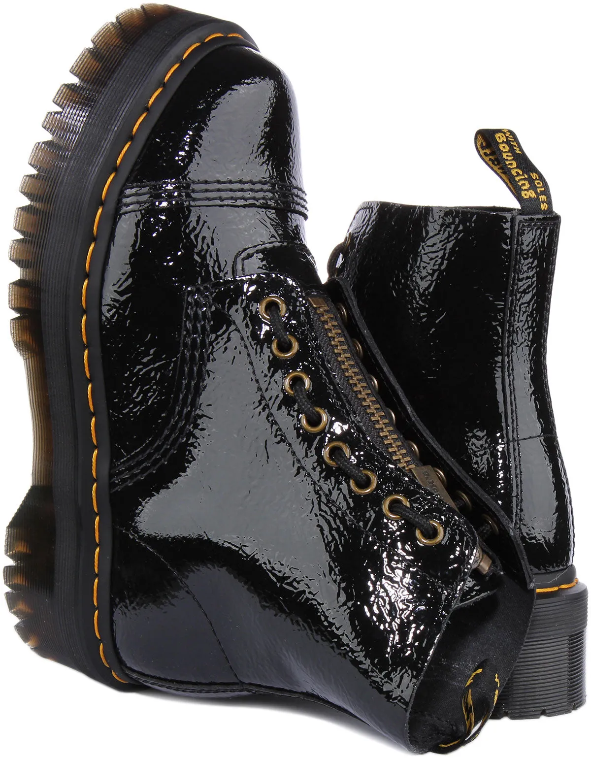 Dr Martens Sinclair In Black Patent