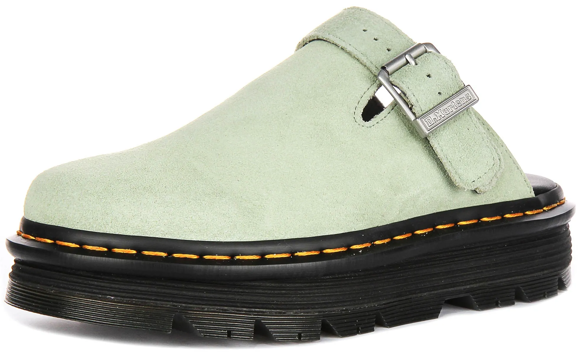 Dr Martens Zebzag MULE In Sage Green for Women