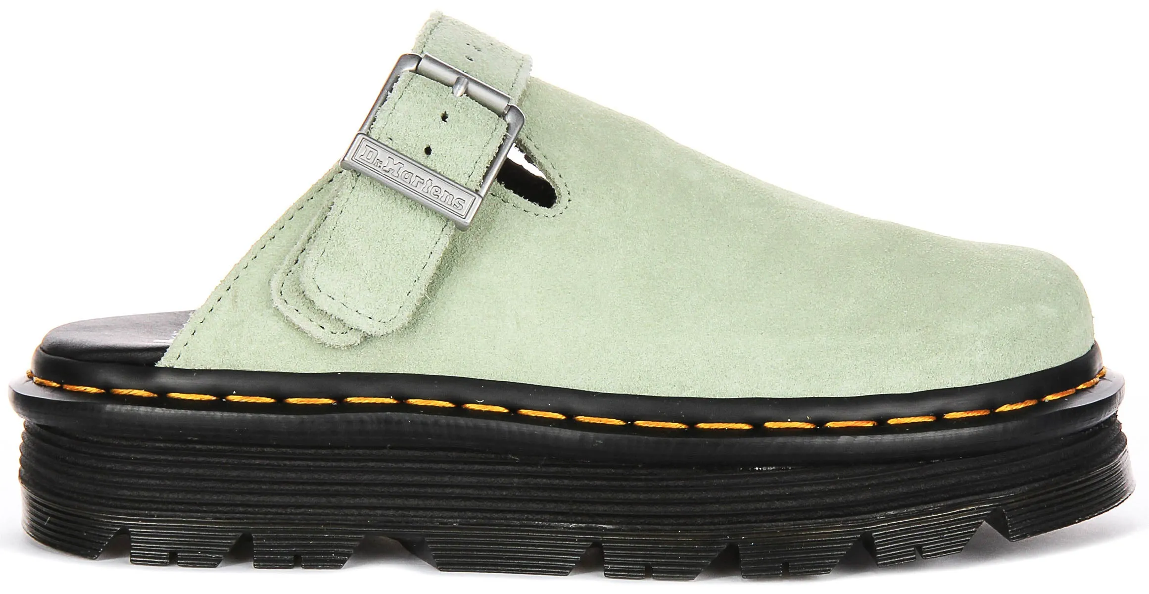 Dr Martens Zebzag MULE In Sage Green for Women